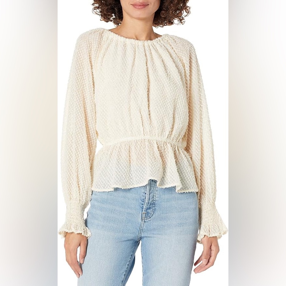 NWT: Kendall + Kylie Peplum Top